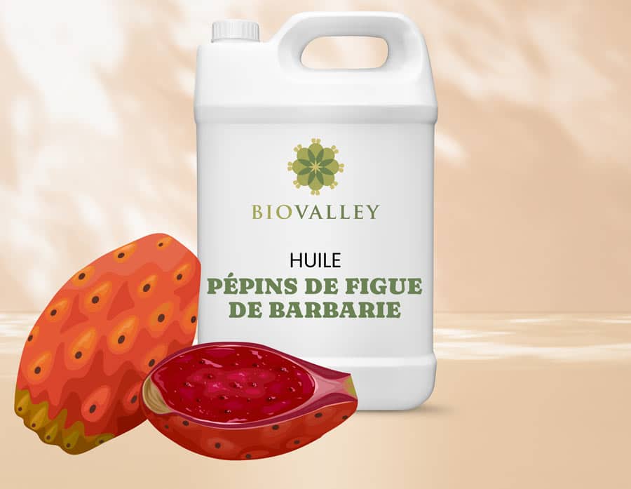 huile--figue-de-barbarie- Huile de pépins<br />
de figue de barbarie Biovalley